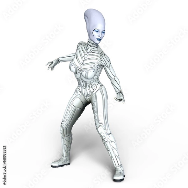 Fototapeta 女性エイリアン