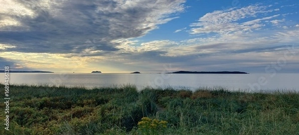 Obraz sunset over the river