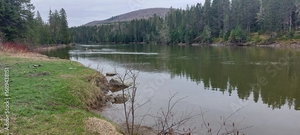 Obraz lake in the mountains