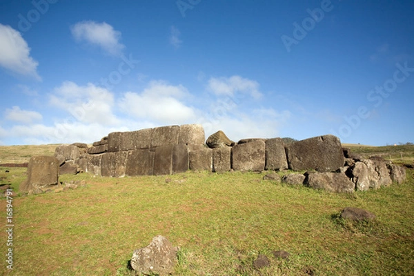 Obraz Easter island - Ahu Vinapu
