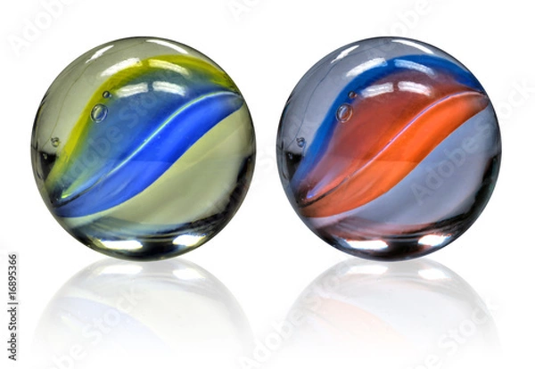 Fototapeta Glasmurmeln