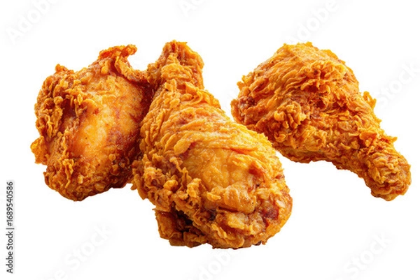 Obraz Crispy fried chicken pieces (10)