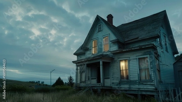 Obraz old abandoned house