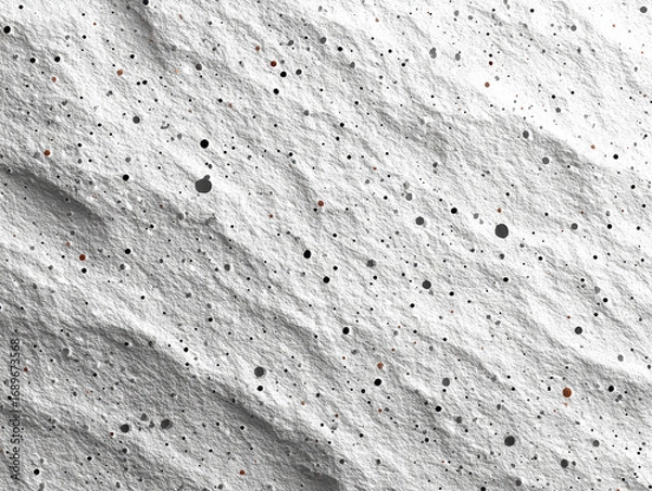 Obraz Close-up view of a rocky textured surface with scattered pebbles, muted color palette grey, brown, uniform illumination, realistic style focusing on tactile qualities, flat perspectiv - AI-Generated