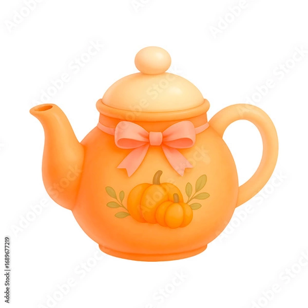 Obraz Pumpkin Teapot