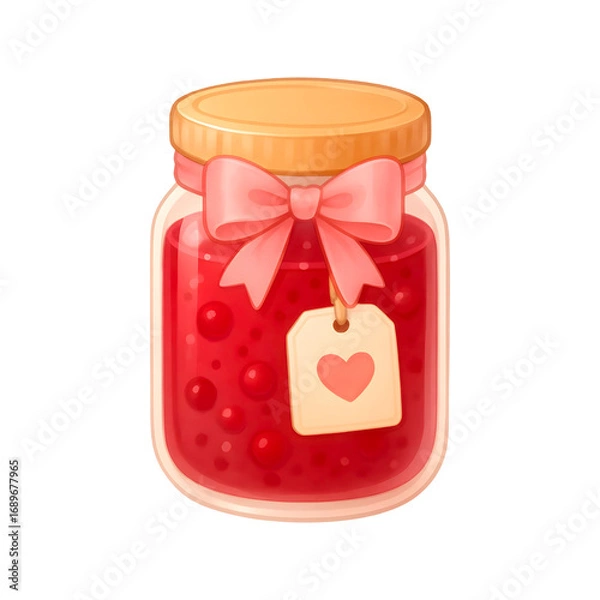 Obraz Apple Jam in a Jar