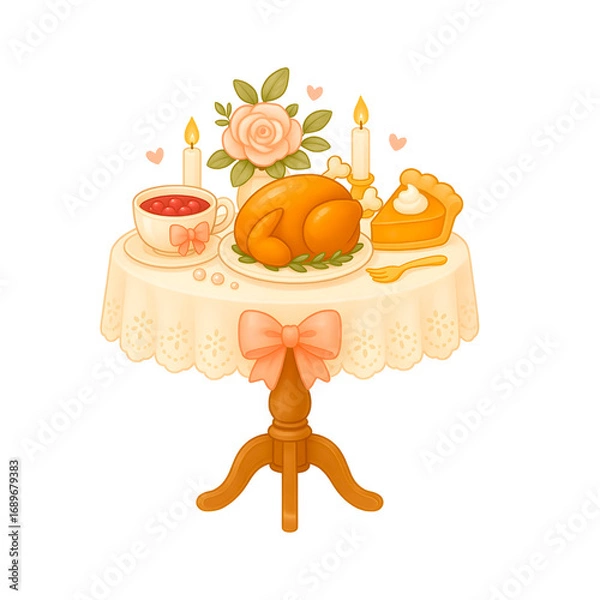 Obraz Thanksgiving table