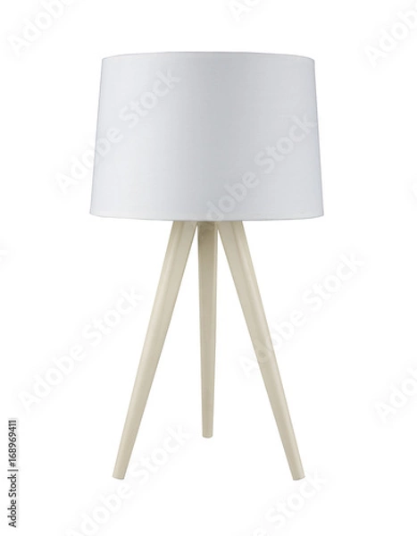 Obraz White tripod Floor Lamp