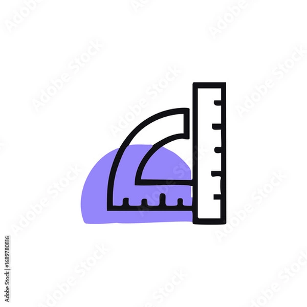 Fototapeta Boy builds sandcastle