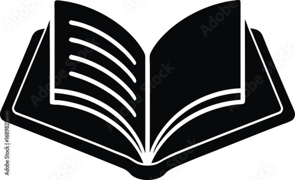 Obraz Digital books vector icon.eps