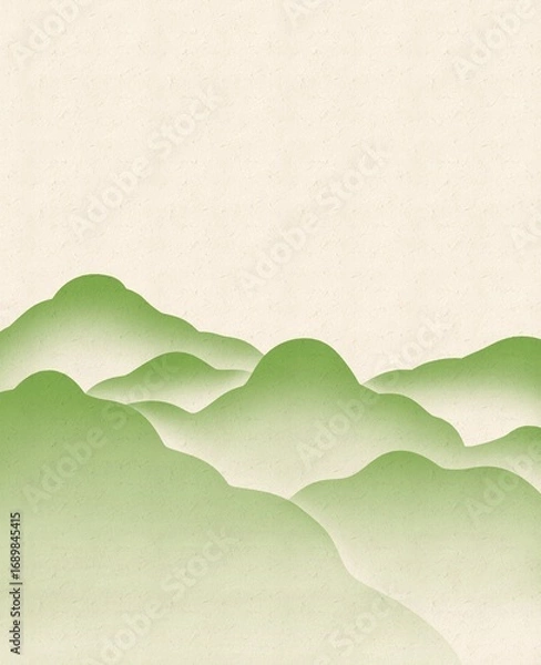 Obraz 수묵화,전통 풍경 배경