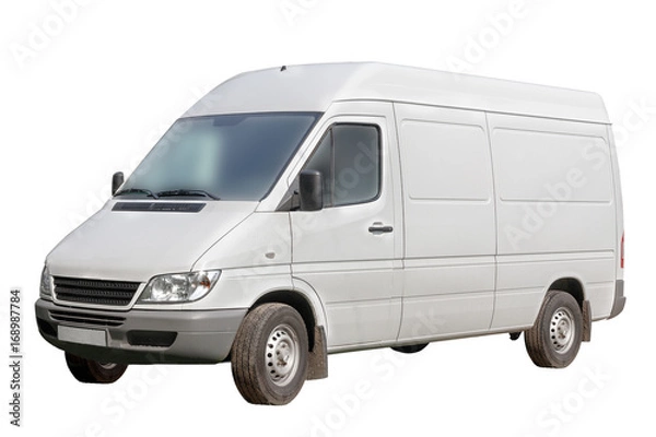 Obraz Isolated Delivery Van