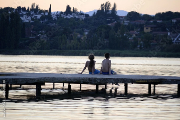 Obraz Antiguo embarcadero