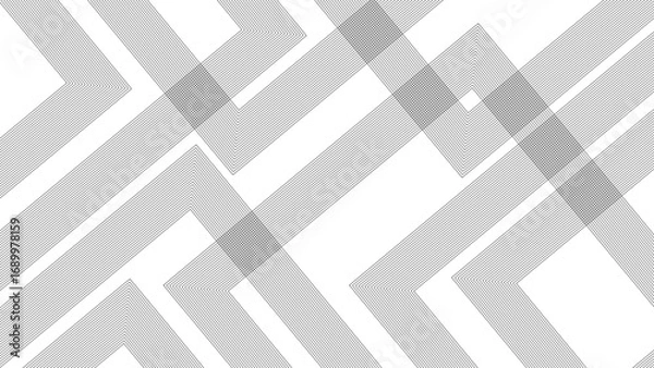 Fototapeta Abstract white and grey background. Subtle abstract background, blurred patterns. Light pale vector background. Abstract pale geometric pattern.