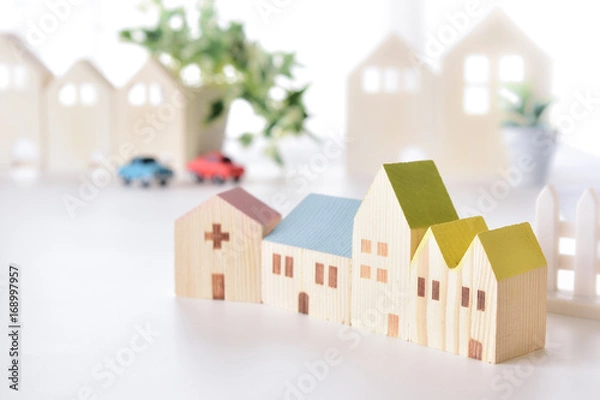 Obraz 住宅街・マイホームイメージ