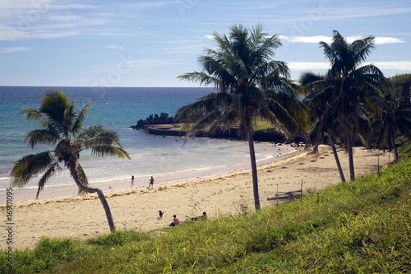 Obraz Easter Island - Anakena