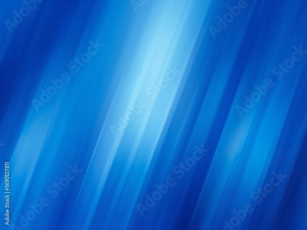 Fototapeta Blue Abstract. A Symphony of Light and Shadow Fluid Motion and Gradient Variation.