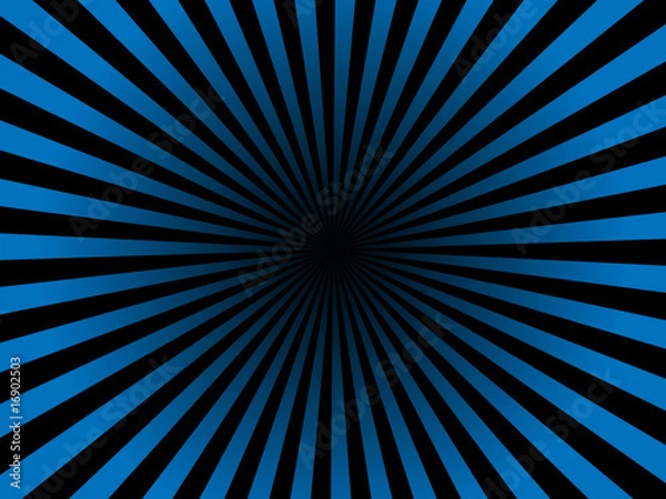 Fototapeta blue rays