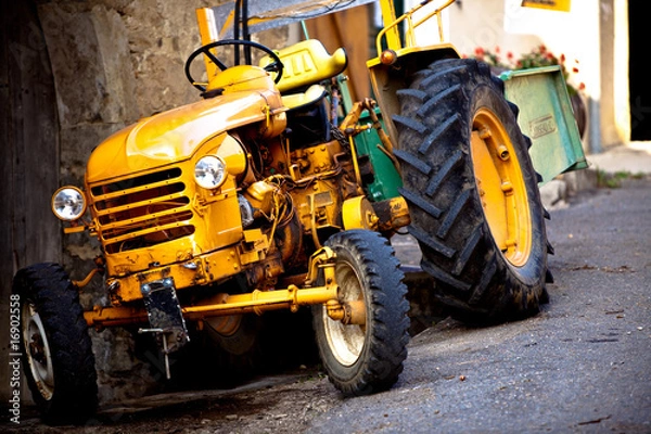 Fototapeta Tracteur