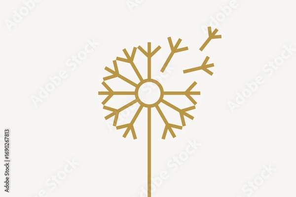 Fototapeta logo and illustration design template editable and high resolution image vector for business promotion and graphic branding tools