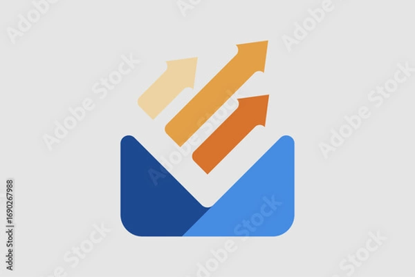 Fototapeta logo and illustration design template editable and high resolution image vector for business promotion and graphic branding tools