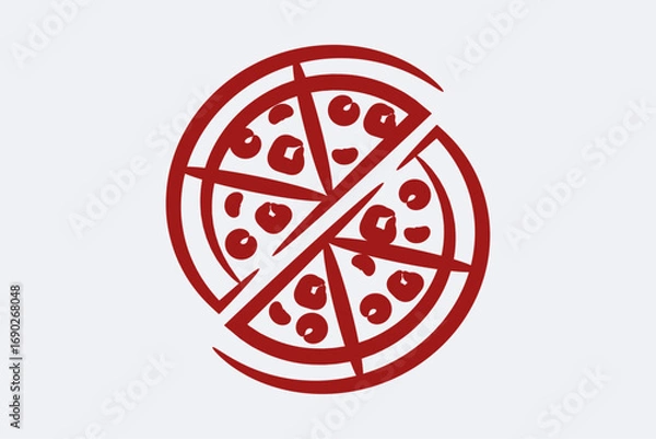 Obraz logo and illustration design template editable and high resolution image vector for business promotion and graphic branding tools