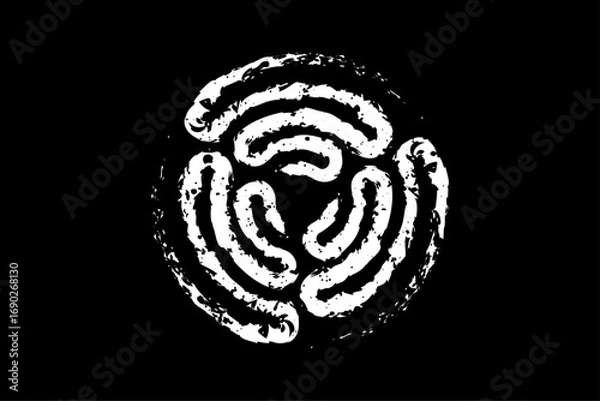 Obraz logo and illustration design template editable and high resolution image vector for business promotion and graphic branding tools