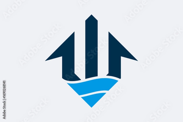 Obraz logo and illustration design template editable and high resolution image vector for business promotion and graphic branding tools