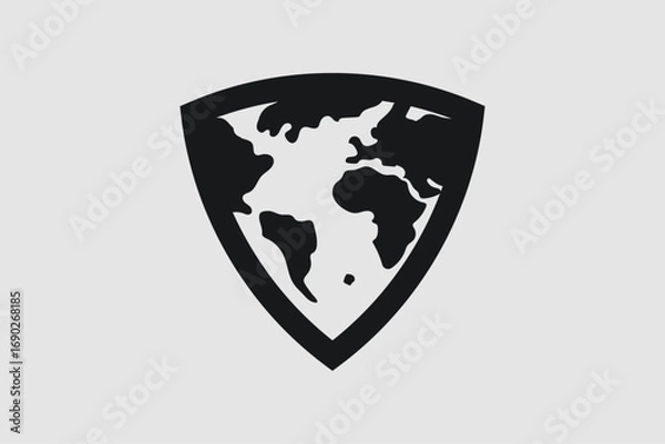 Obraz logo and illustration design template editable and high resolution image vector for business promotion and graphic branding tools