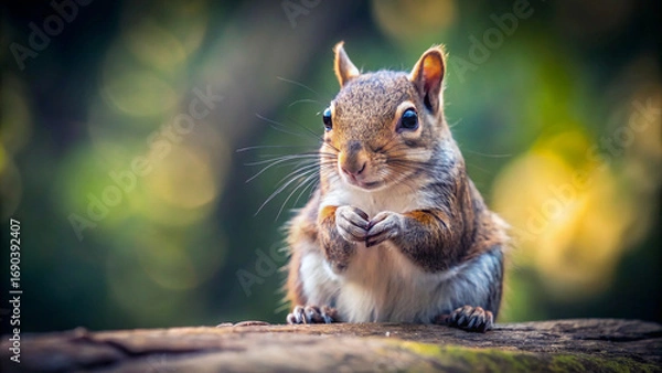 Obraz squirrel on a tree