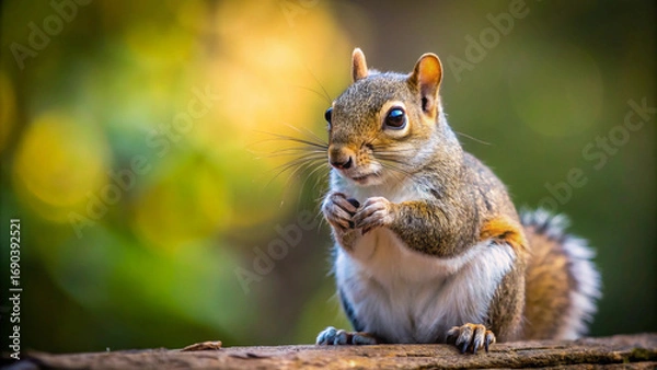 Obraz squirrel on a tree
