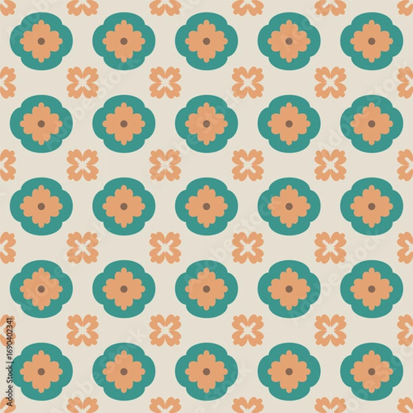 Obraz Seamless Vector Pattern Design Illustration