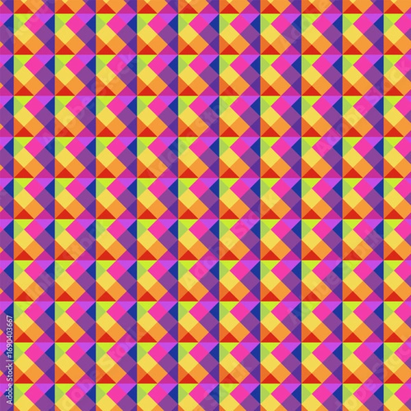 Obraz Seamless Vector Pattern Design Illustration