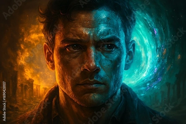 Obraz Bifurcated Reality