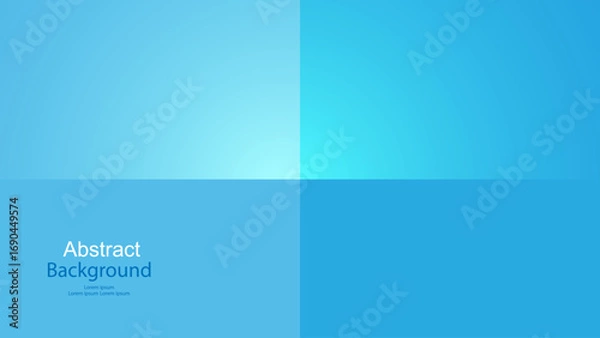 Obraz blue color background abstract art vector