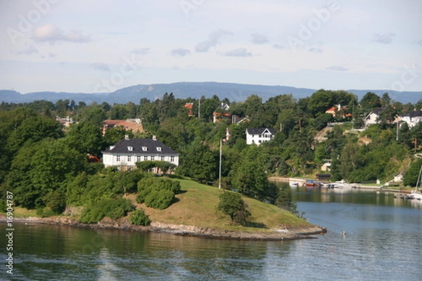 Obraz fjord d'oslo