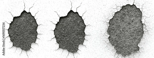 Obraz Artistic watercolor splatter with abstract ink stain patterns