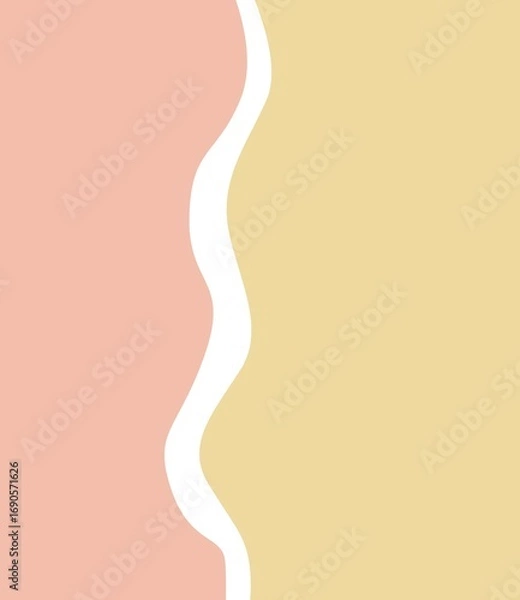 Obraz yellow and pink background 
