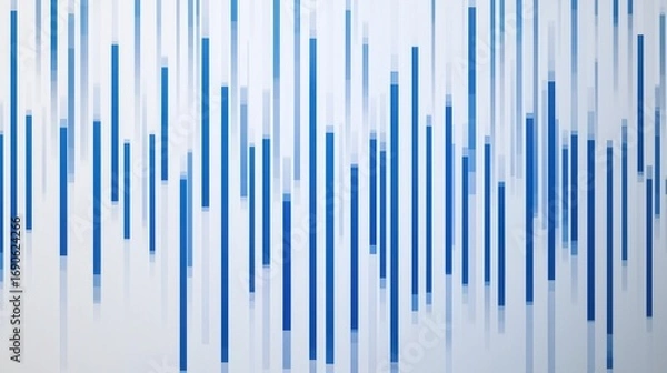 Fototapeta Abstract Blue Lines Background