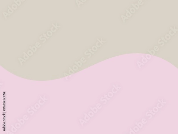 Fototapeta Soft, gentle waves of pink and beige create calmness.