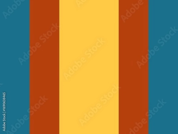 Obraz Warm, earthy stripes create a vibrant and inviting abstract pattern.