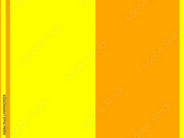 Obraz Abstract background with yellow, orange, and vertical stripes design.