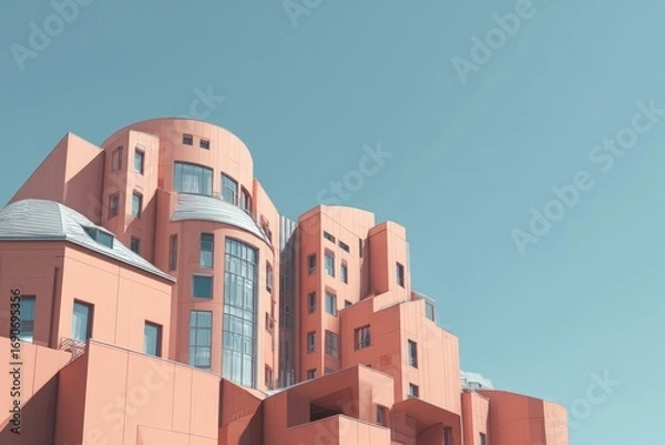 Obraz Modern coral building