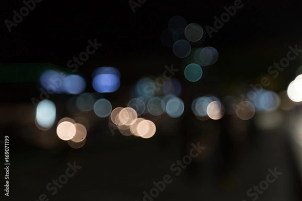 Obraz Bokeh light background