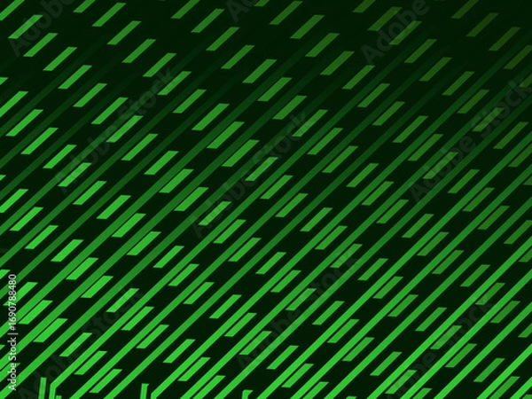 Fototapeta Futuristic green lines abstract background. Geometric green lines form abstract vector background. Green modern background.