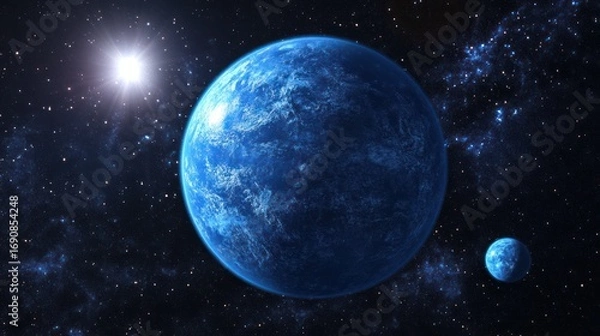 Fototapeta Planet in space