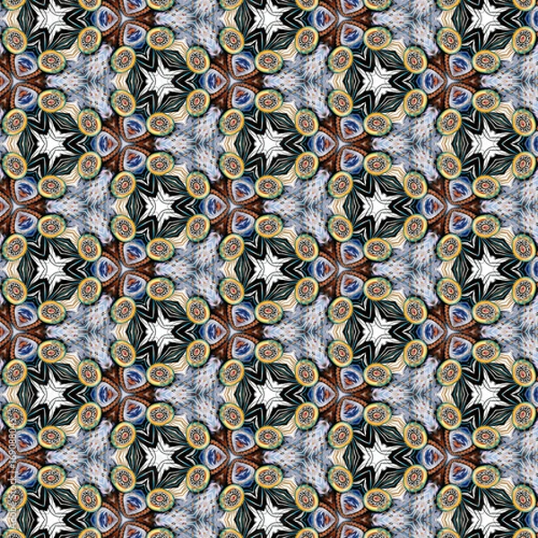 Obraz Wrapping Paper Design, Pattern Design, Repeat Background Design etc...