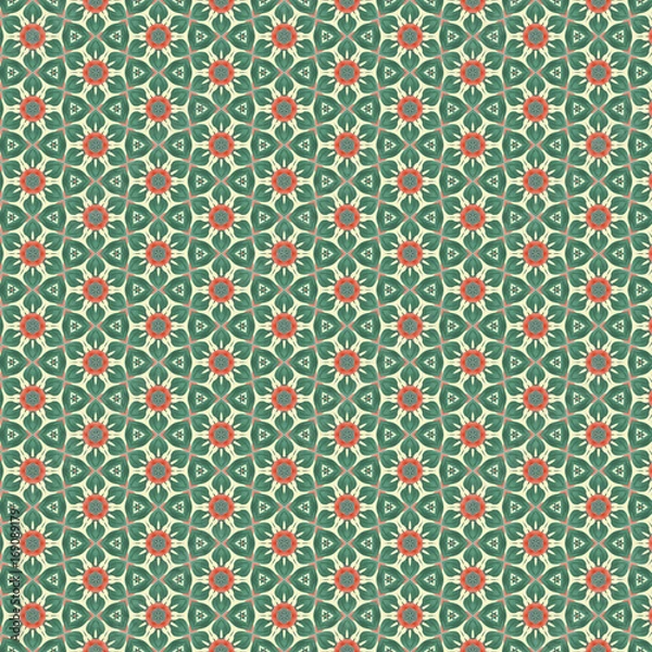 Obraz Wrapping Paper Design, Pattern Design, Repeat Background Design etc...