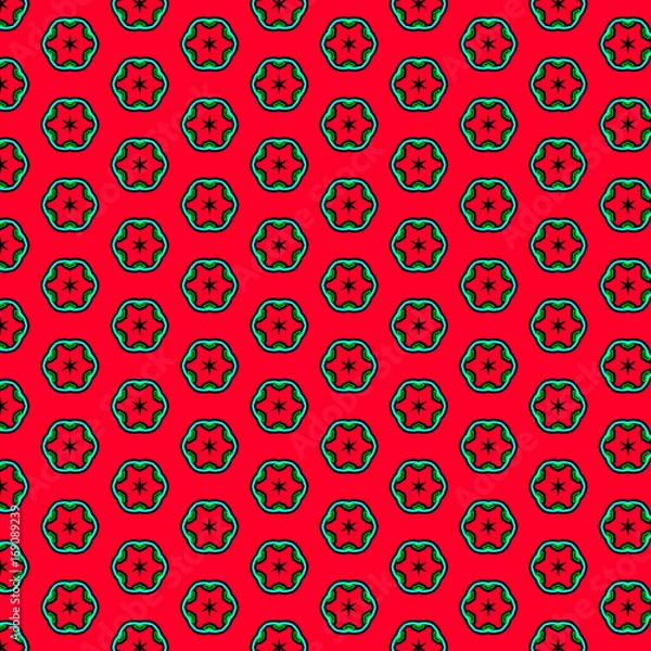 Obraz Wrapping Paper Design, Pattern Design, Repeat Background Design etc...