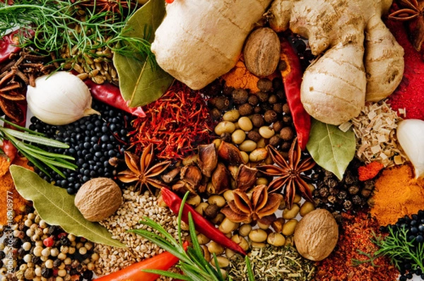 Fototapeta Przyprawy